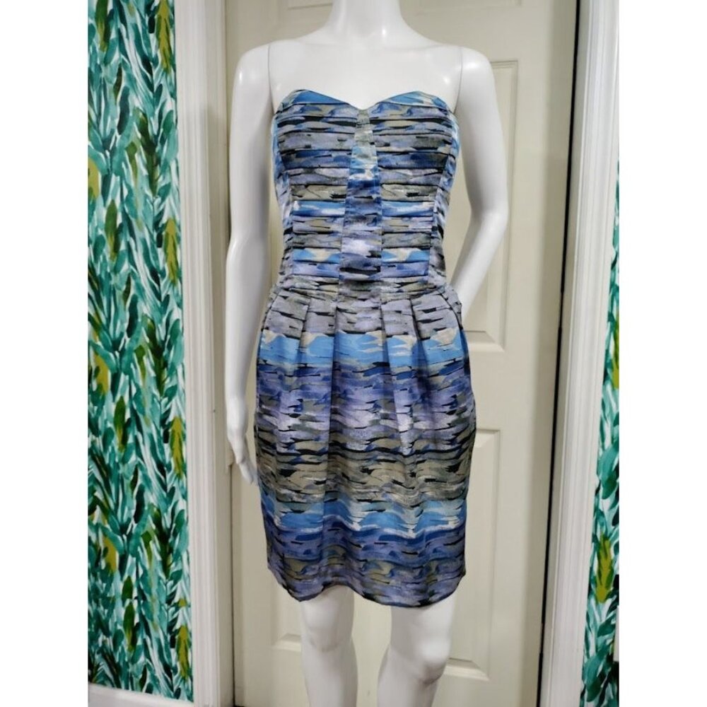 Bcbgeneration Strapless Whimsy Weddingguest Nye P… - image 2